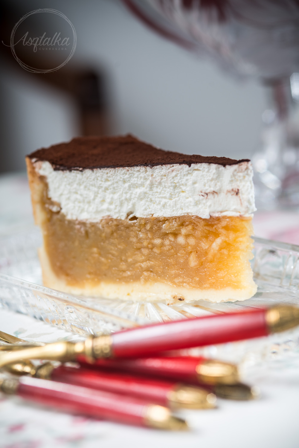 Almabortorta (laktózmentes)