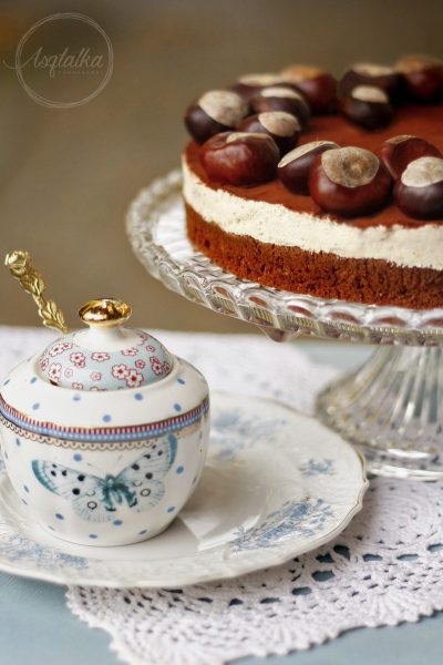 Gesztenye mousse torta (liszt- és laktózmentes)
