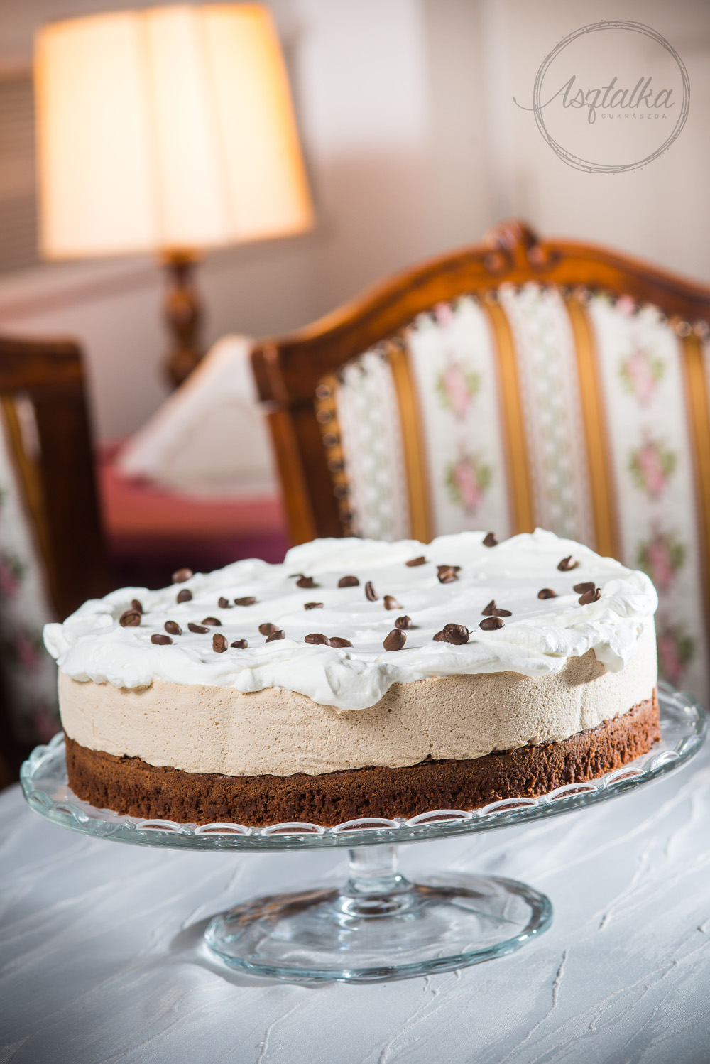 Kávé mousse torta