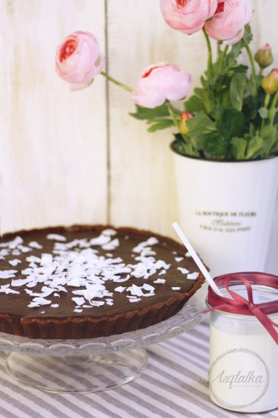 Kókuszos tarte (tojásmentes)