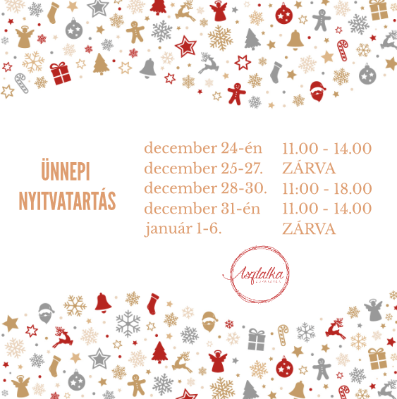 Ünnepi nyitvatartás 2016