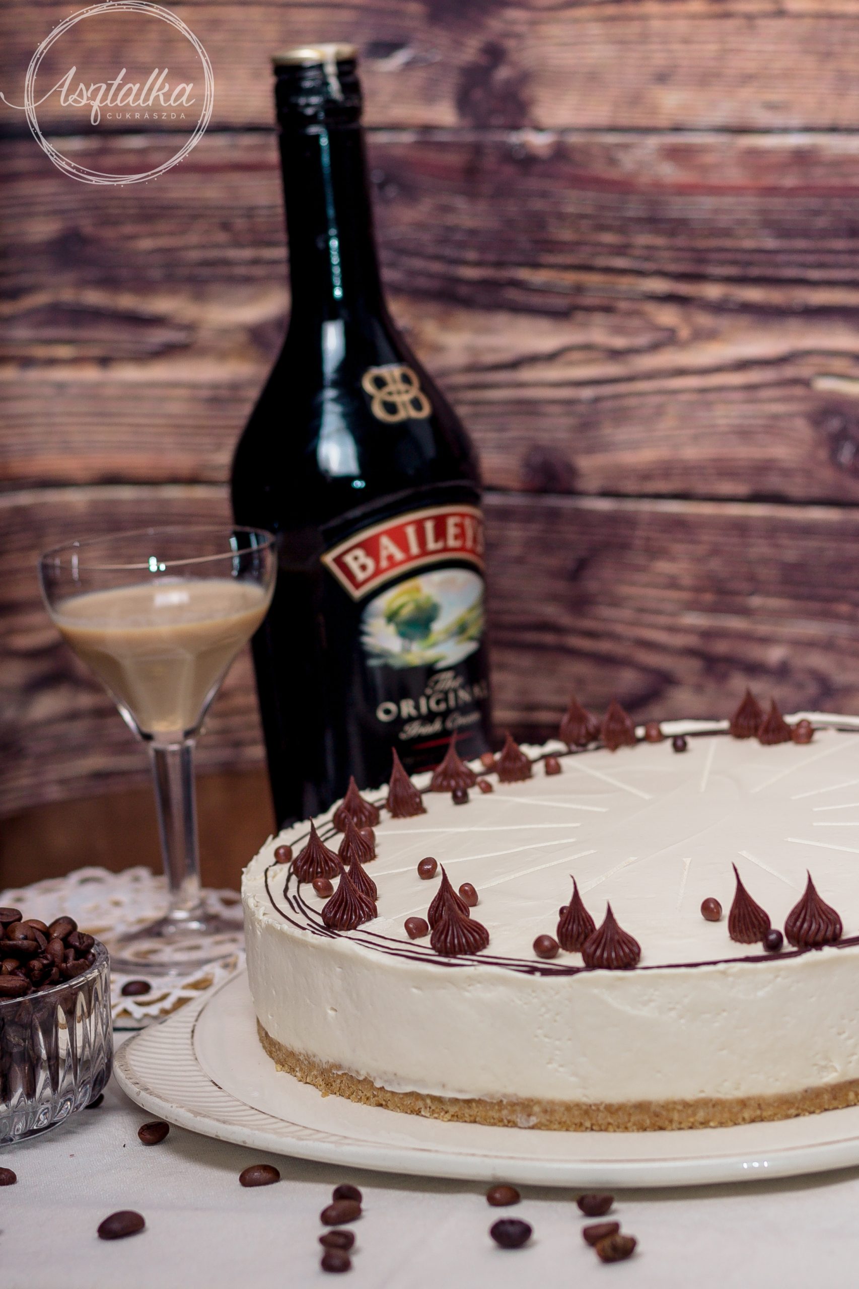 Bailey's-es sajttorta