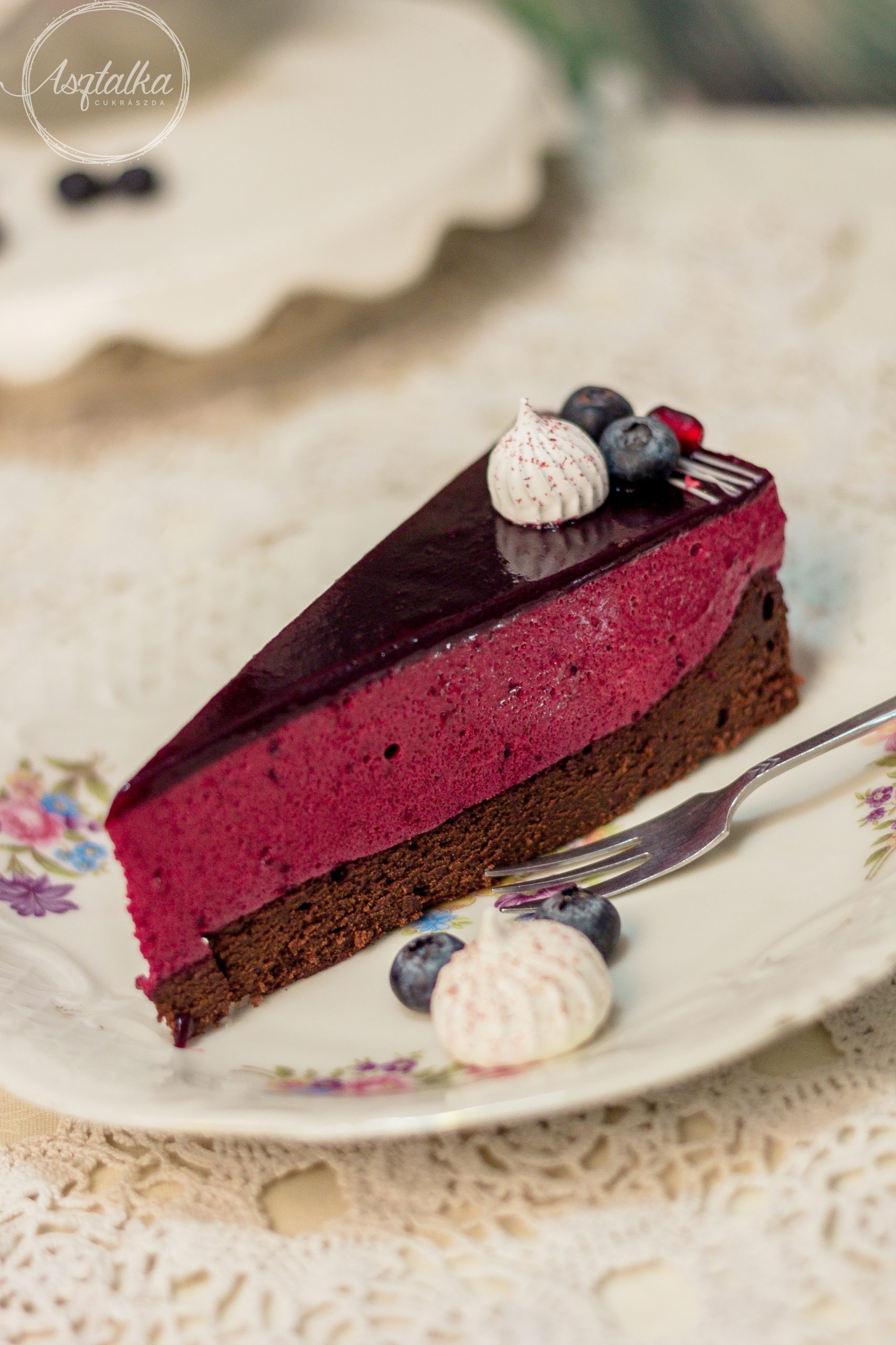 Áfonya mousse torta - Image 2