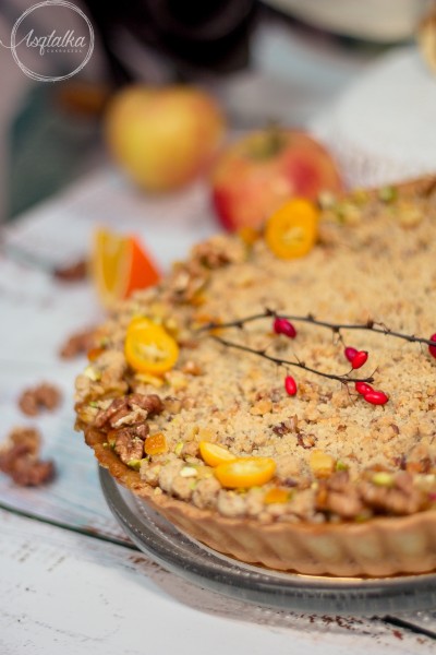 Almás crumble
